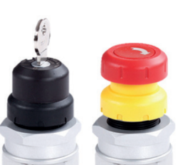 Hafner panel mounted valve actuating element